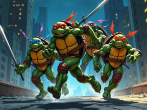 As tartarugas ninjas