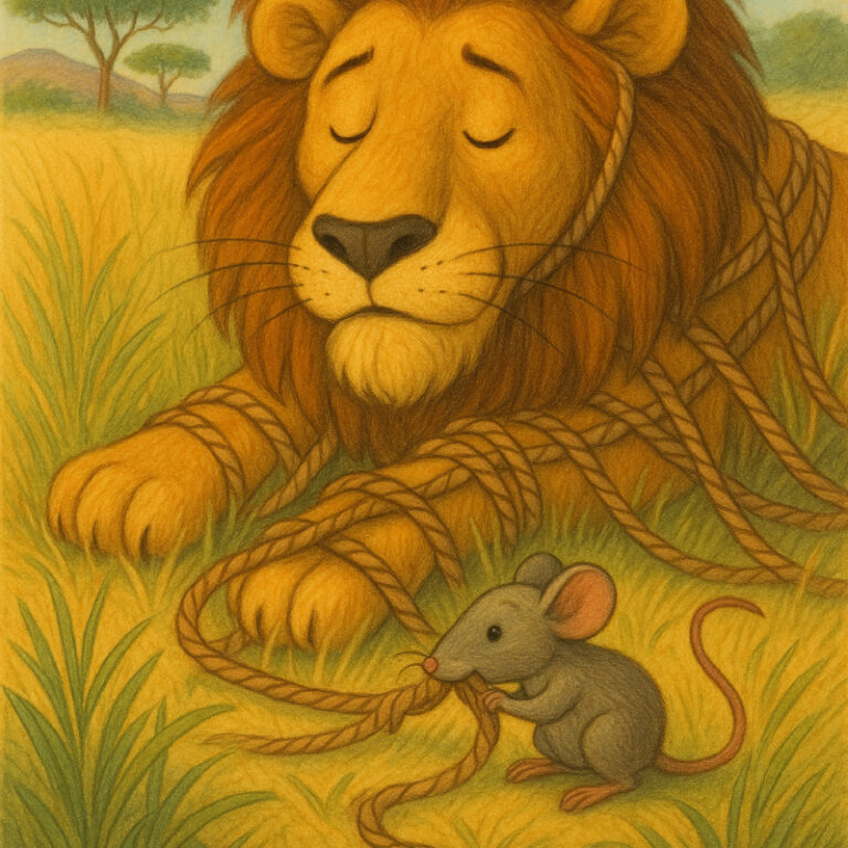 O Rato e o Leão