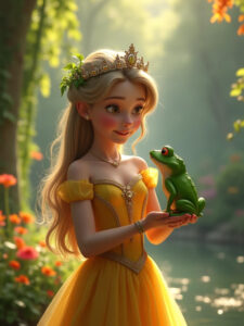 A história da princesa e o sapo