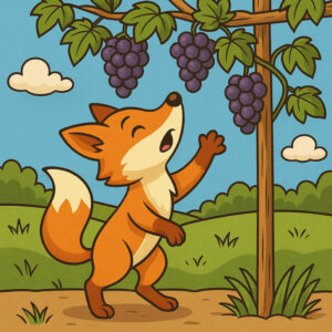 A raposa e as uvas