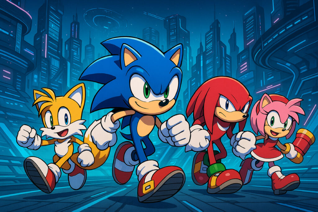 Desenhos para colorir do Sonic