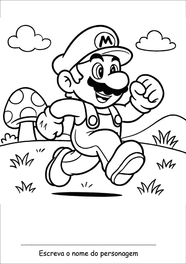 Mario correndo