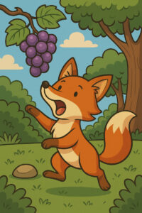 A raposa e as uvas