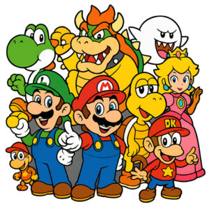 Desenhos para colorir do Super Mario