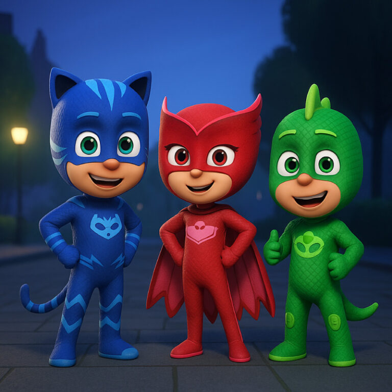História infantil dos pj masks