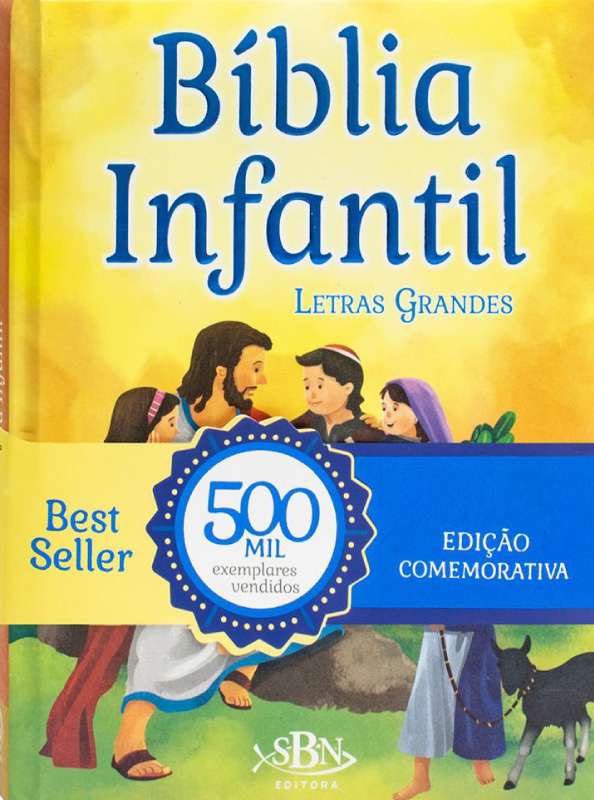 Bíblia Infantil - Letras Grandes