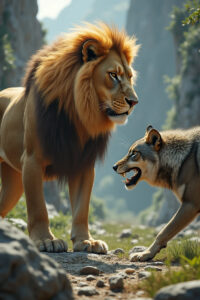 O Lobo e o leão