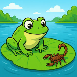 O escorpião e o sapo