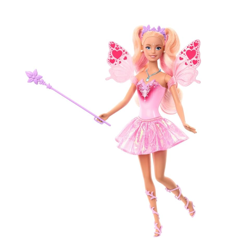 Barbie Fantasía Boneca Fada Cores Mágicas