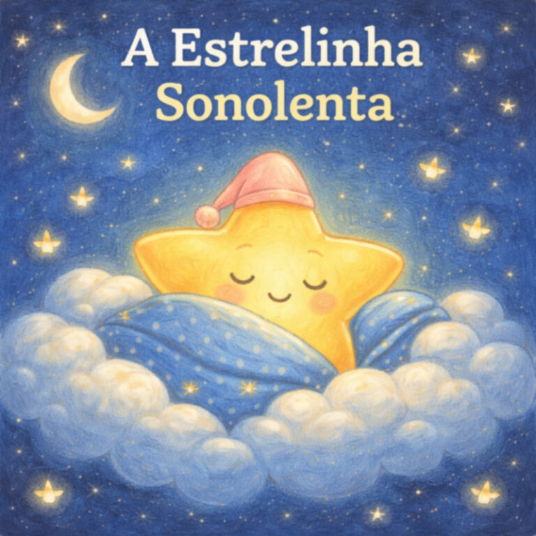 história curta para crianças dormir A Estrelinha Sonolenta