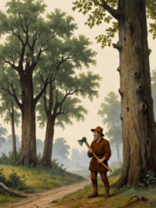 As arvores e o machado