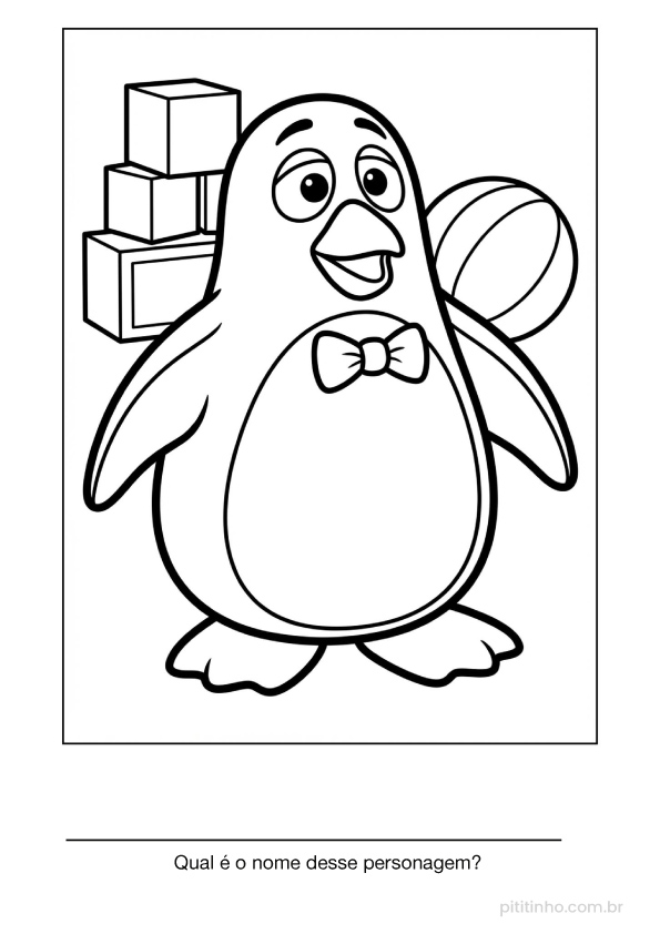Desenho do Wheezy Toy Story para colorir