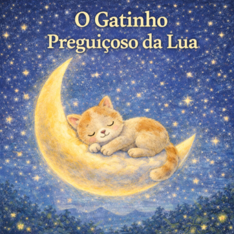 O Gatinho Preguiçoso da Lua